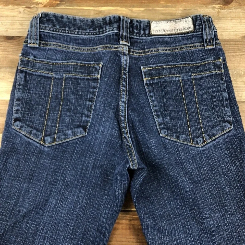Tommy Hilfiger Cambridge Flare Jeans‎ Size 4 (29x32) Dark Wash Stretch Mid Rise